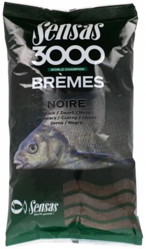 Прикормка SENSAS Мод. 3000 SUPER BREMES NOIR