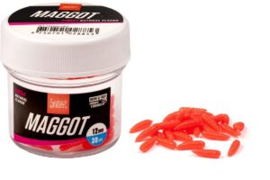 Искусственная насадка LUCKY JOHN Мод. PRO SERIES MAGGOT RED