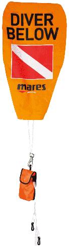 Надувной буй MARES Мод. SAFETY STOP MARKER