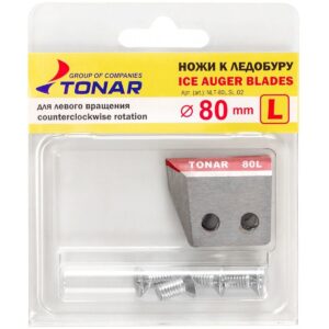 Ножи к ледобуру ТОНАР Мод. NLT-80L.SL.02 для ЛР-080L SPORT