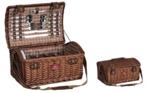 Корзина для пикника ZHIQUAN плетеная Мод. ZQ23-311 на 4 персоны
