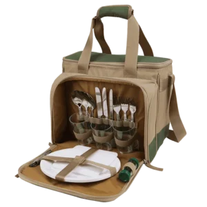 Сумка-холодильник АRСTIСA с набором посуды на 3 персоны