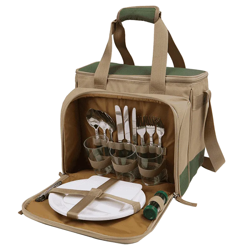 Сумка-холодильник АRСTIСA с набором посуды на 3 персоны — изображение 2