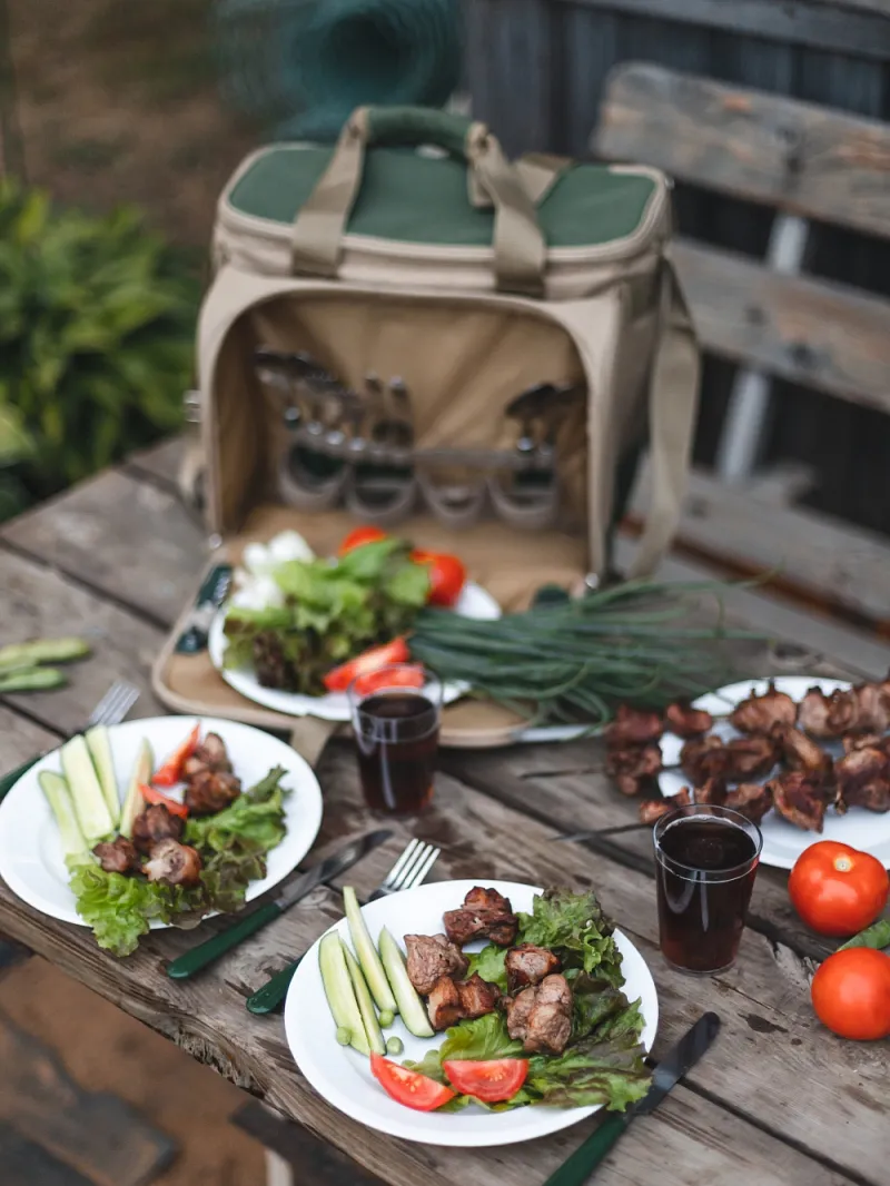 Сумка-холодильник АRСTIСA с набором посуды на 4 персоны — изображение 5