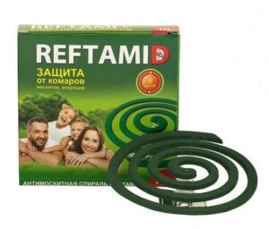 Спирали антимоскитные «Рефтамид»