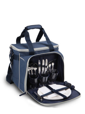 Сумка-холодильник АRСTIСA с набором посуды на 3 персоны