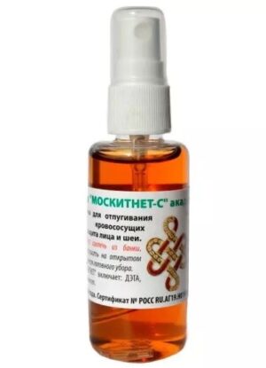 Состав «МОСКИТНЕТ» 50 мл для сетки Павловского,