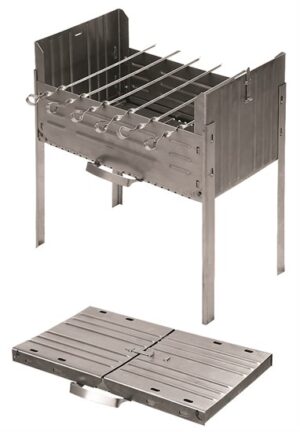 Мангал дипломат №2 с шампурами