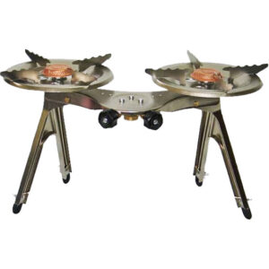 Горелка газовая двухконфорочная туристическая «AGNES»