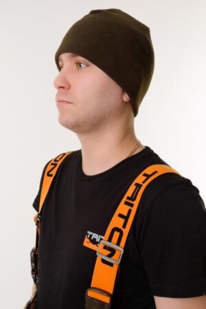 Шапка TRITON «Fleece» (тк.флис)(темно зеленый/зеленый)