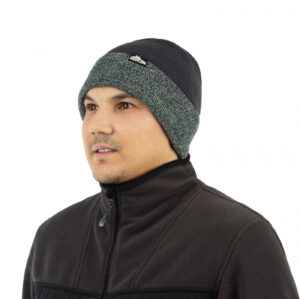 Шапка вязаная Selenga (Селенга) (графитовый меланж)GRWH-03GRT