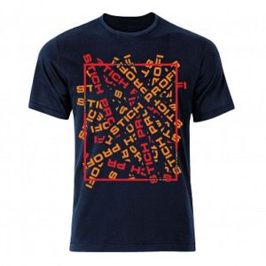 Футболка «Stich Profi» «Logo» (тк.хлопок)(синий)