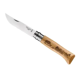 Нож складной Opinel №8 Animalia OAK Boar
