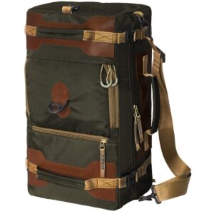 Сумка-рюкзак С-27ТК с кожаными накладками