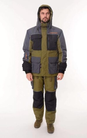 Костюм-поплавок зимний TRITON «AZIMUT PRO» -45 (тк.таслан)(хаки)