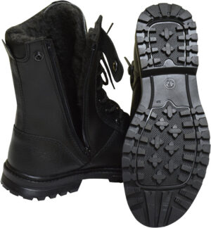 Ботинки зимние ХСН «Ратник» (кожа) (искусств. мех)