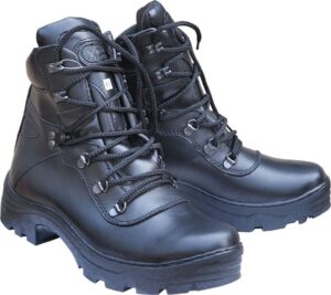 Ботинки летние ХСН Альпы (кожа) (черный) (камбрель)
