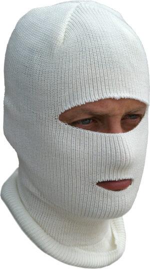Лыжная шлем-маска ХСН Циклоп (белый)