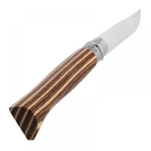 Нож складной Opinel №8 Laminate Brown