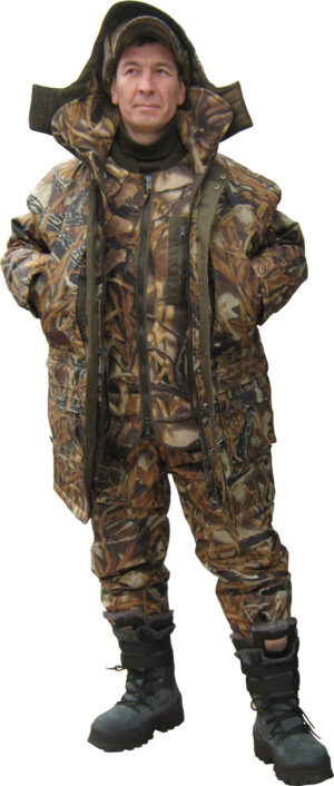 Зимний костюм-тройка ХСН Рыбак (камыш)