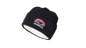 Шапка Alaskan флисовая Black Salmon черная (AWCBSB)
