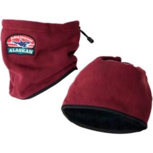 Шарф (Бафф) Alaskan флисовый бордовый (AFSBU)