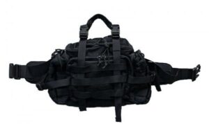 Сумка Remington плечевая с боковыми карманами (черный), 10л