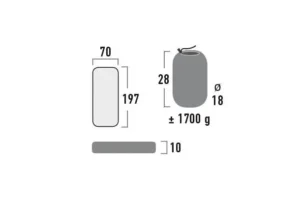 Надувной матрац HIGH PEAK Мод. DAYTON XL