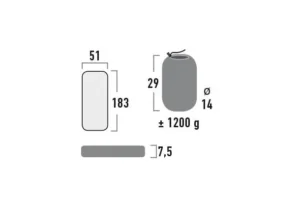 Надувной матрац HIGH PEAK Мод. DAYTON